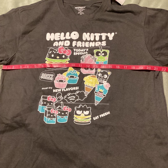 NWT Hello Kitty and Friends t-shirt, grey, size XL - Picture 3 of 6